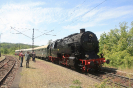 95 1027-2 am 3.6.2023 nach dem Umsetzen Spitzkehre Michaelstein zur Weiterfahrt nach Rübeland.