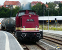 112 331-4 am 10.8.2021 bei Rangierarbeiten in Zittau.