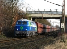 216 055-4 (NVR Nr.) der NIAG am 11.2.2007 Oberhausen Block Frintrop.