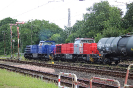 275 111 und 275 819 Rhein Cargo am 28.06.2024 in Rheinkamp