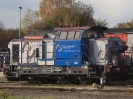 650 036-3 Verkehrsbetriebe Peine Salzgitter am 9.11.2019 vor der VPS Werkstatt Salzgitter Hütte Süd.