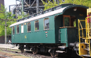 Historischer Bereisungswagen Thyssen, 1.5.2024 Landschaftspark Duisburg-Nord.