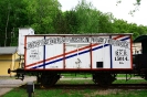 Bierwagen der Buschtehrader Eisenbahn.