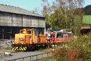 RBH 586 und RBH 747 am 27.10.2018 Werkstatt Bergwerk Prosper Haniel in Bottrop.
