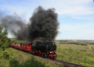 99 222 am 31.5.2023 von Drei Annen Hohne auf dem Weg zum Brocken.