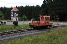 Selten im Einsatz zu sehendes Arbeitsfahrzeug am 12.8.2013 in Drei Annen Hohne.