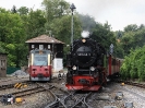 99 7243-1 und 107016-1 am 12.8.2013 Wernigerode-Westerntor.