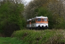 302 027 und 302 051 der Osning-Bahn am 30.4.2015 auf dem Weg von Eystrup nach Hoya.