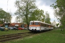 302 027 und 302 051 der Osning-Bahn am 30.4.2015 in Warmsen.