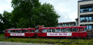 798 308-2 und 798 309-0 am 7.6.2025 in Kappeln a.d. Schlei zur Fahrt nach Flensburg.